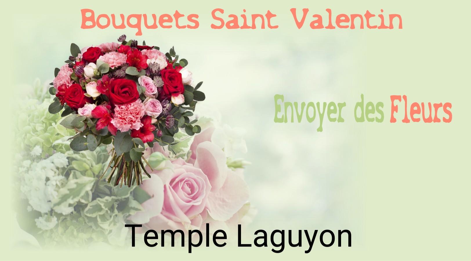 Roses de Saint-Valentin livrées à Temple-Laguyon