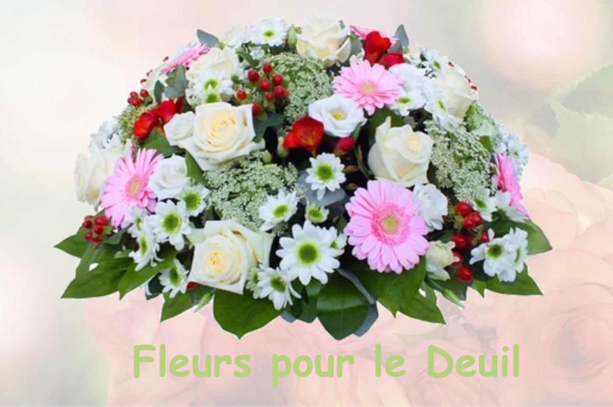 fleurs deuil TEMPLE-LAGUYON